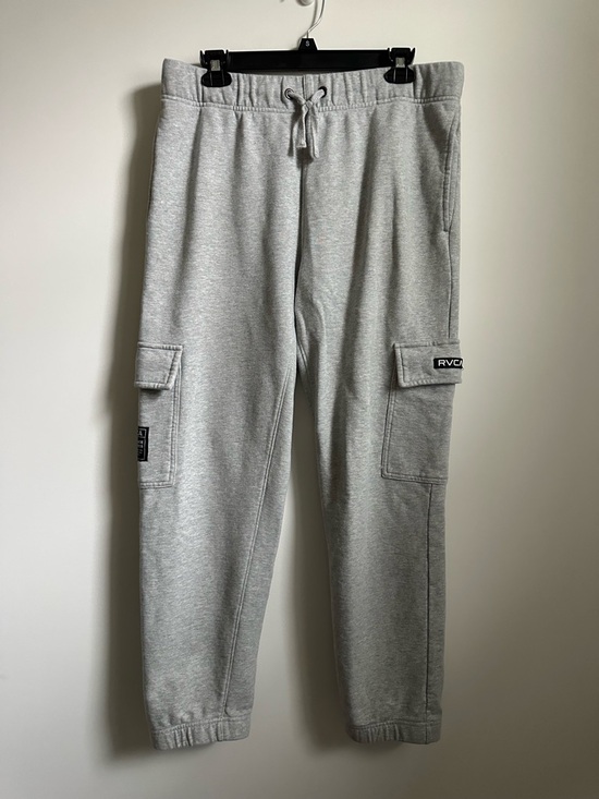 RVCA Other - RVCA Men's Light Gray Cargo Joggers 100% cotton